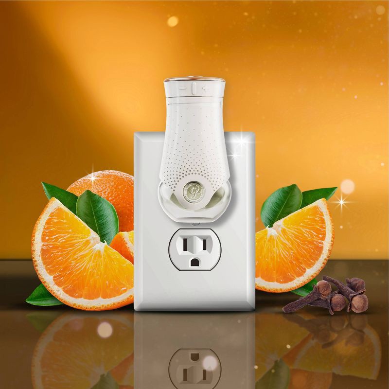 slide 2 of 12, Glade Air Freshener Plug Ins Fall Scented Oil Diffuser Refills - Orange Zest & Clove - 1.34 fl oz/2pk, 2 ct; 1.34 fl oz