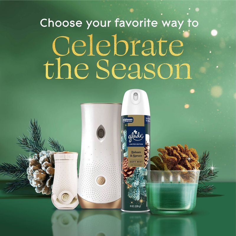 slide 9 of 11, Glade PlugIns Scented Oil Air Freshener Refills - Balsam & Spruce - 1.34oz/2ct, 2 ct; 1.34 oz