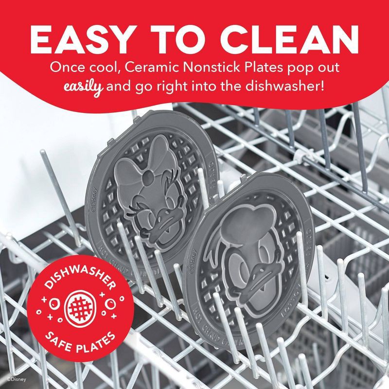 slide 6 of 8, Disney Dash 2pk Daisy & Donald Duck Removable Plate for the MultiMaker Mini Maker System, 2 ct