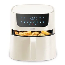 Dash 8qt Tasti Crisp Pro Max Air Fryer Cream