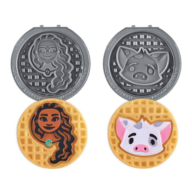 slide 1 of 8, Disney Dash 2pk Moana & Pua Removable Plate for the MultiMaker Mini Maker System, 2 ct