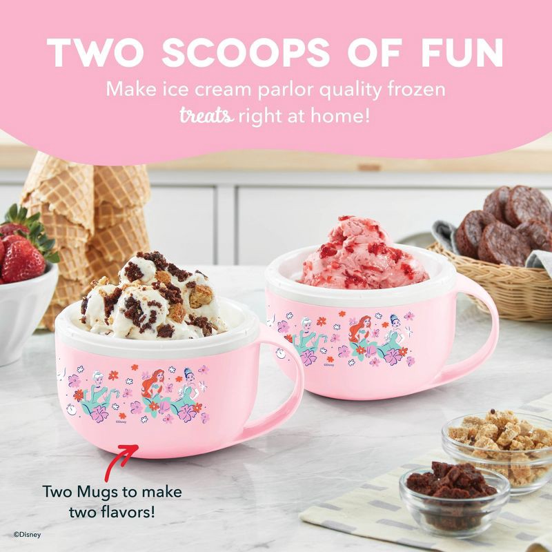 slide 3 of 8, Disney Dash Princess My Mug Ice Cream Maker Bundle, 1 ct