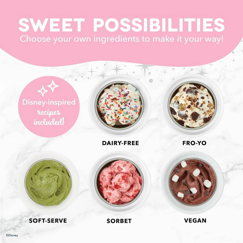 slide 5 of 8, Disney Dash Princess My Mug Ice Cream Maker Bundle, 1 ct