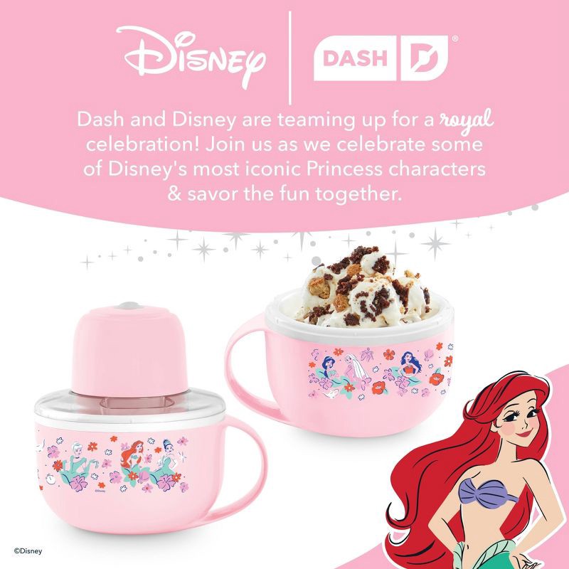 slide 8 of 8, Disney Dash Princess My Mug Ice Cream Maker Bundle, 1 ct