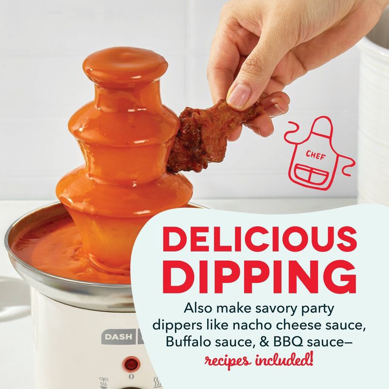 slide 4 of 6, Dash Sauce Fountain, 1 ct