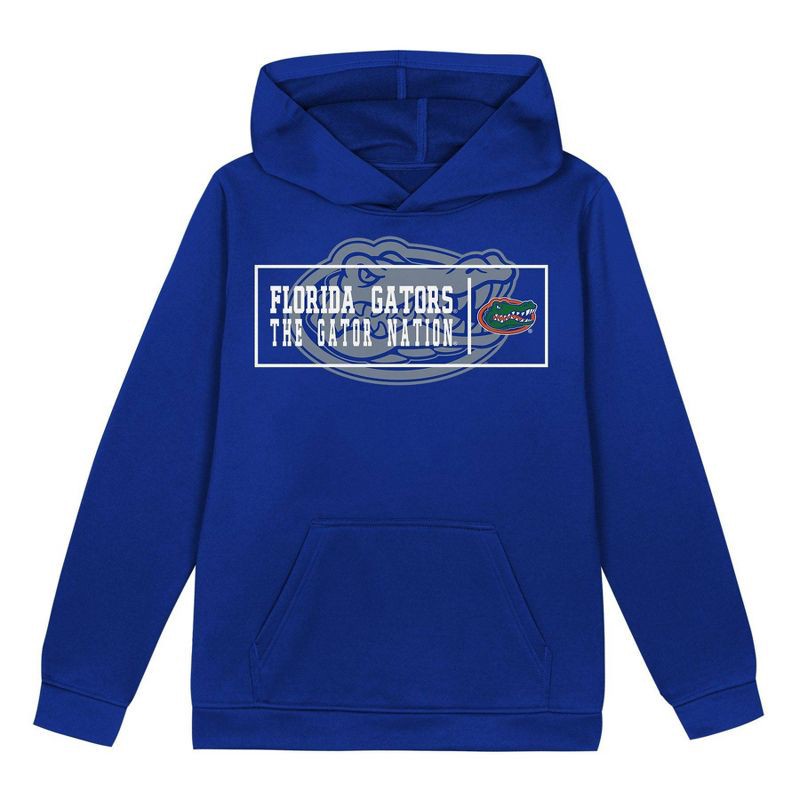 slide 2 of 3, NCAA Florida Gators Boys' Poly Hooded Sweatshirt - XL, 1 ct