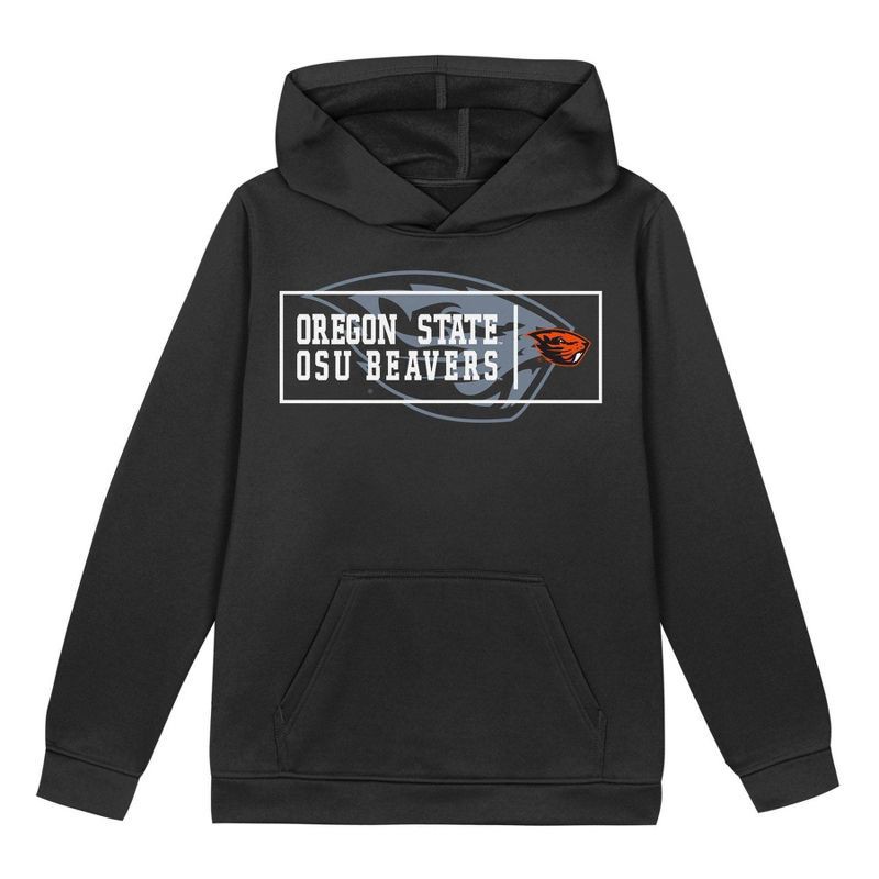slide 2 of 3, NCAA Oregon State Beavers Boys' Poly Hooded Sweatshirt - XS, 1 ct