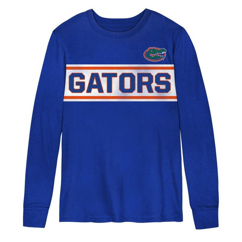 slide 2 of 3, NCAA Florida Gators Boys' Long Sleeve T-Shirt - S, 1 ct