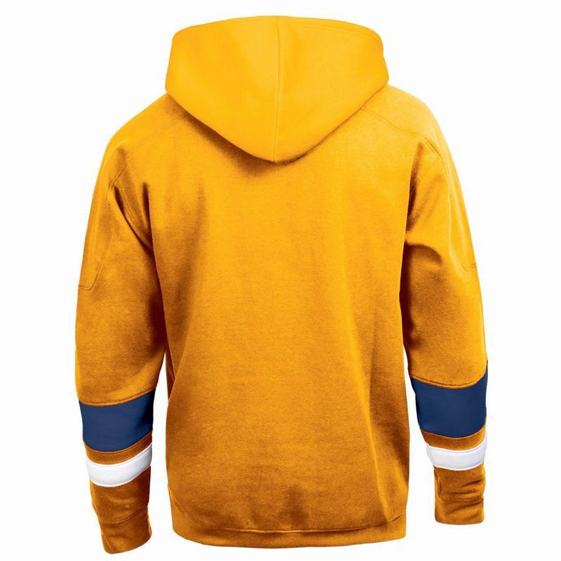slide 2 of 3, NHL Nashville Predators Men's Long Sleeve Hooded Sweatshirt with Lace - XL, 1 ct
