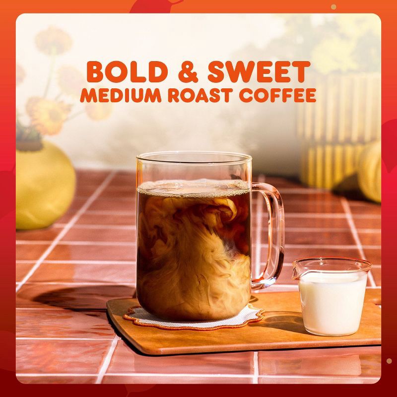 slide 4 of 8, Dunkin' Donuts Apple Cider Donut Flavored Medium Roast Keurig K-Cup Coffee Pods - 22ct, 22 ct