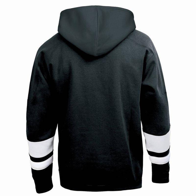 slide 2 of 3, NHL Los Angeles Kings Men's Long Sleeve Hooded Sweatshirt with Lace - M, 1 ct