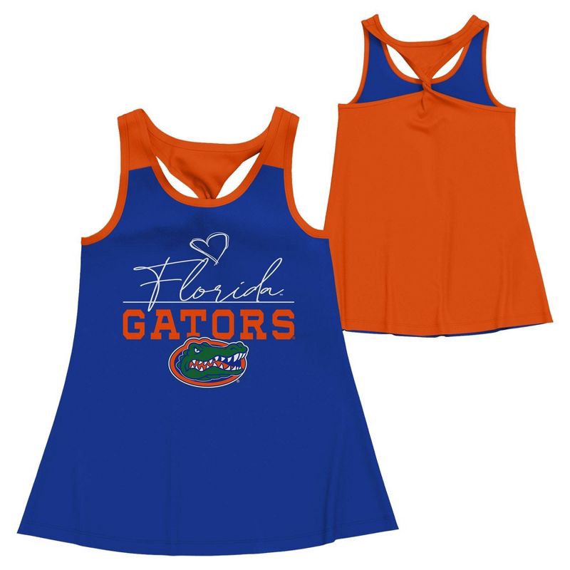 slide 1 of 3, NCAA Florida Gators Girls' Tank Top - L, 1 ct
