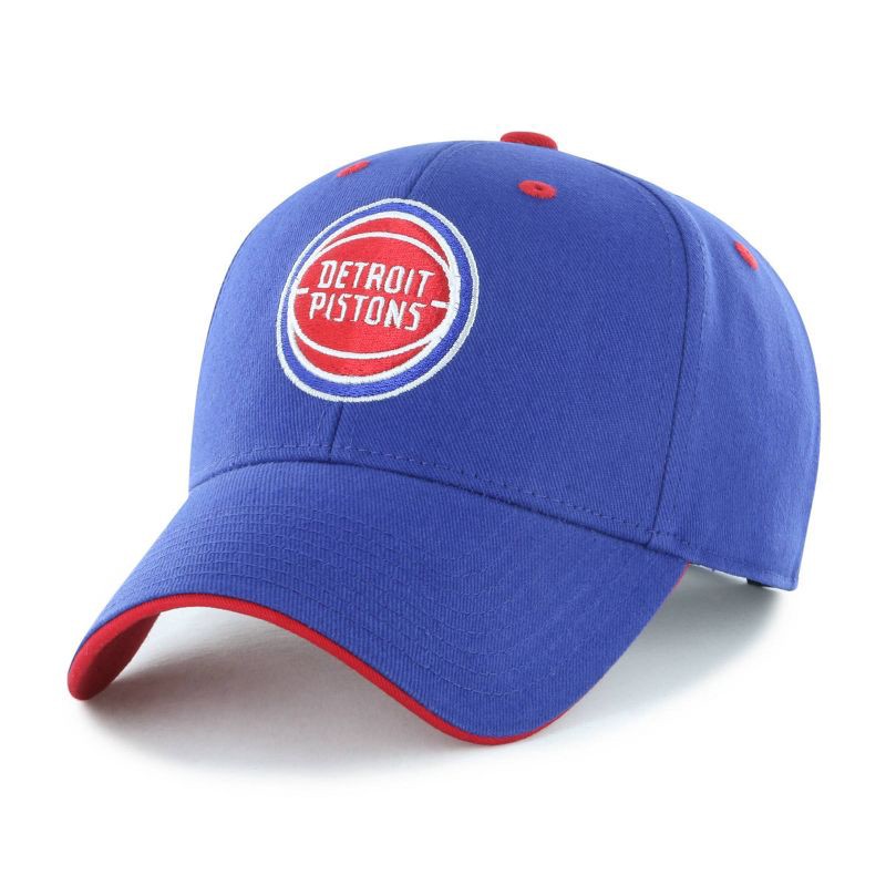 slide 1 of 2, NBA Hat Money Maker Snap Detroit Pistons, 1 ct