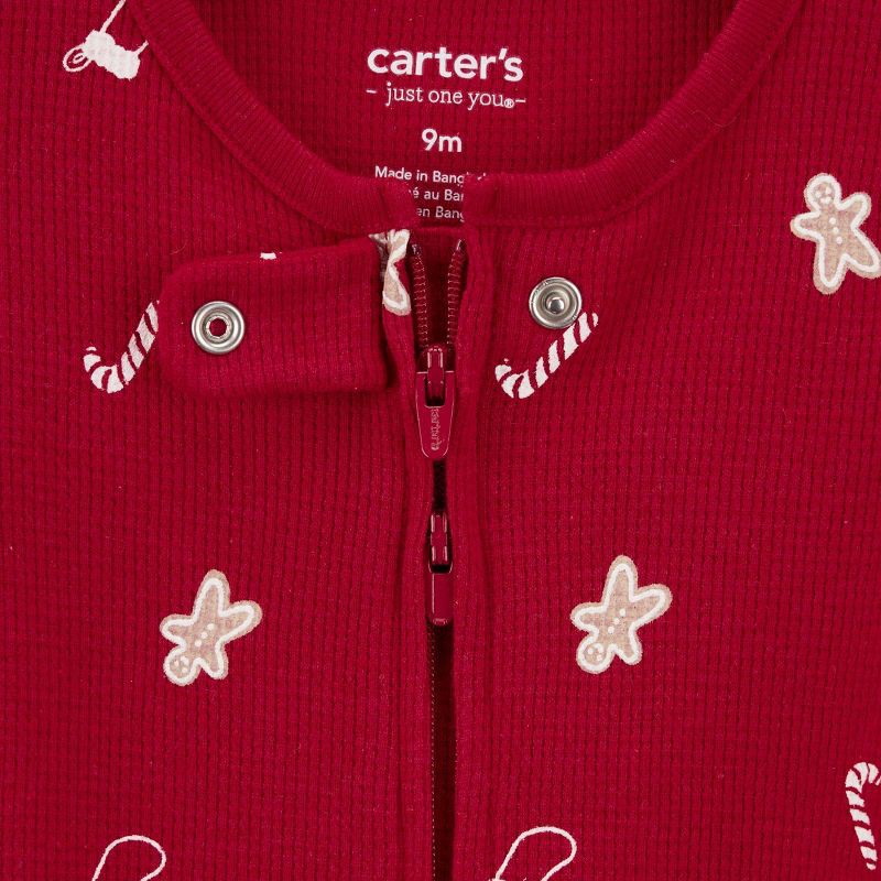 slide 3 of 5, Carter's Just One You® Baby Candy Gingerbread Sleep N' Play - Red Newborn, 1 ct