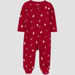 Carter's Just One You® Baby Candy Gingerbread Sleep N' Play - Red 6M