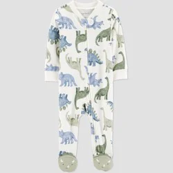 Carter's Just One You® Baby Boys' Dinosaurs Sleep N' Play - Green/Ivory Newborn