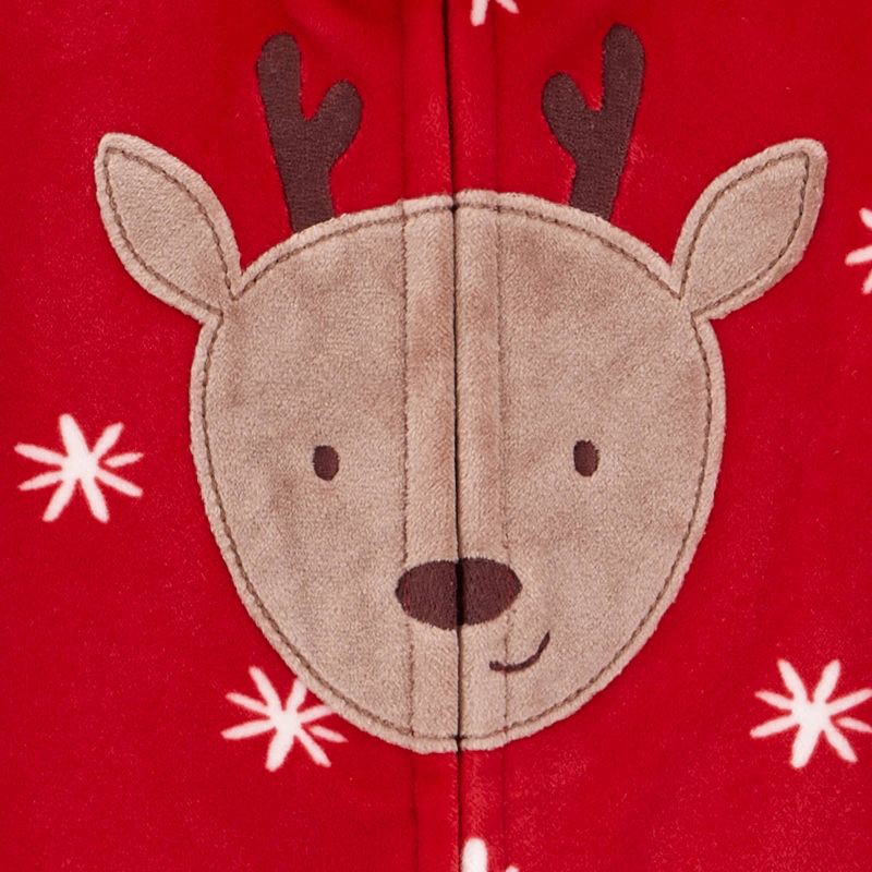 slide 4 of 6, Carter's Just One You® Baby Holiday Reindeer Sleep N' Play - Red 9M, 1 ct