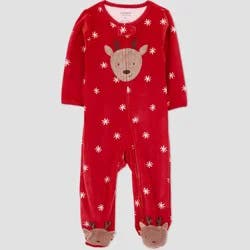Carter's Just One You® Baby Holiday Reindeer Sleep N' Play - Red 9M
