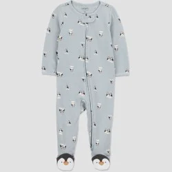 Carter's Just One You® Baby Boys' Penguins Sleep N' Play - Blue 6M