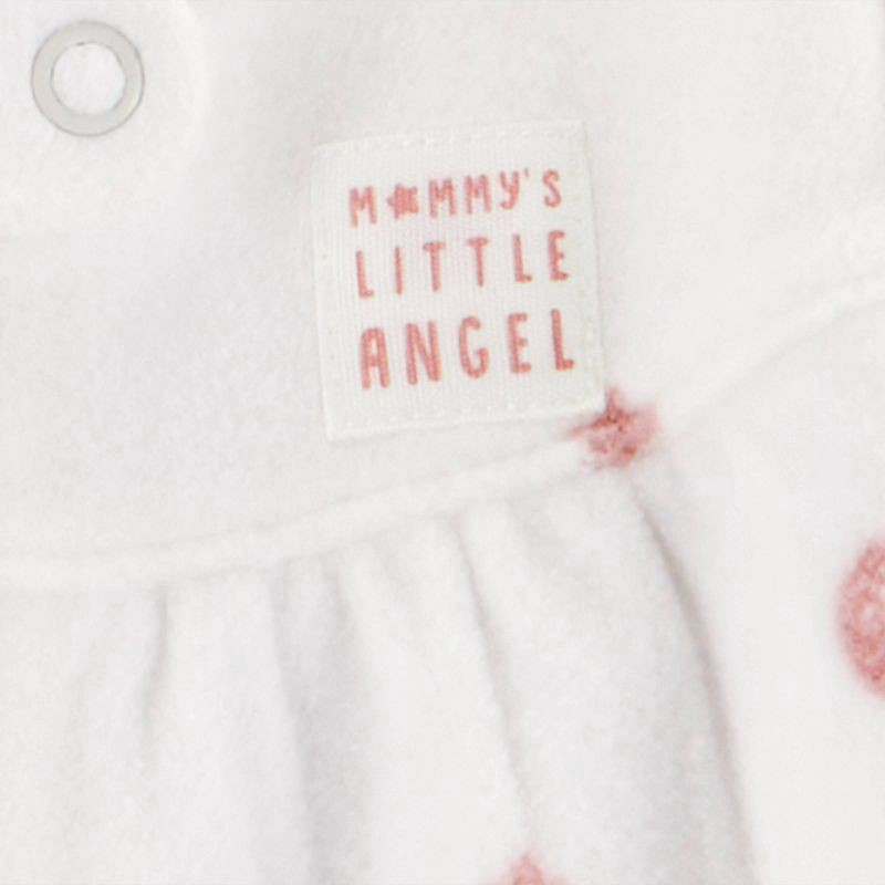 slide 4 of 7, Carter's Just One You® Baby Girls' Sleep N' Play - Pink/White 3M, 1 ct