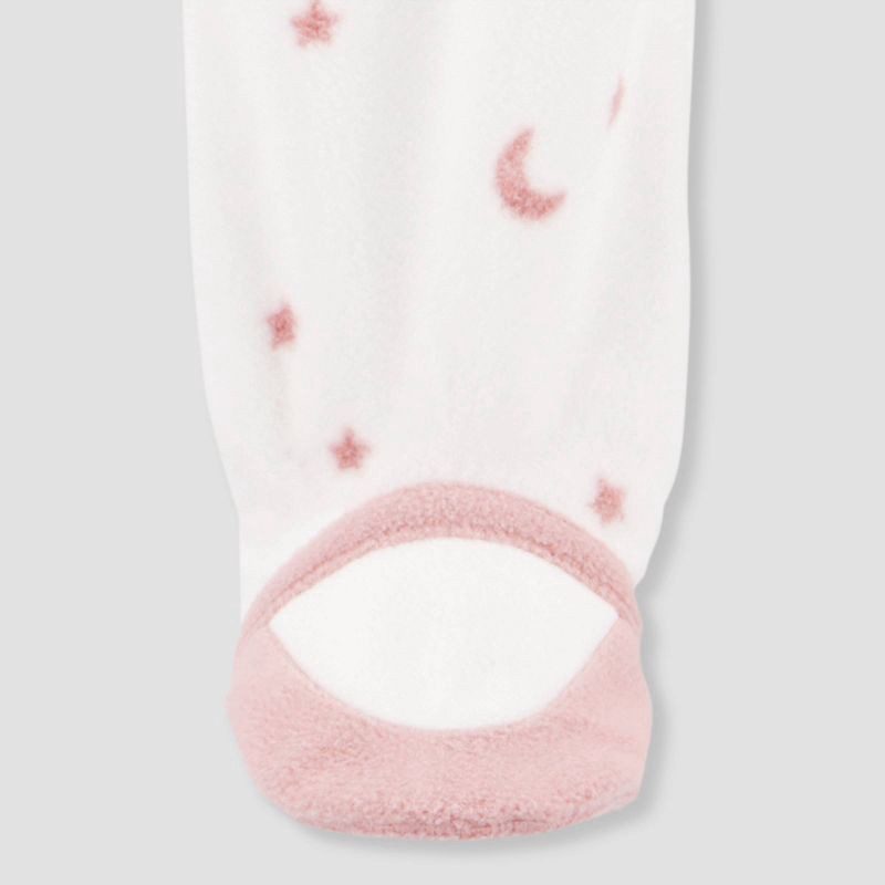 slide 6 of 7, Carter's Just One You® Baby Girls' Sleep N' Play - Pink/White 3M, 1 ct