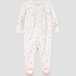 Carter's Just One You® Baby Girls' Sleep N' Play - Pink/White 3M