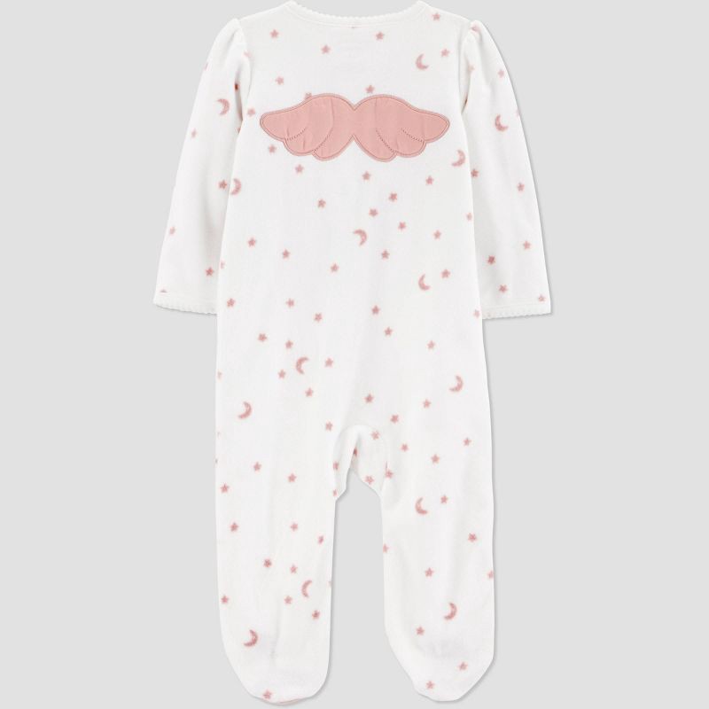 slide 2 of 7, Carter's Just One You® Baby Girls' Sleep N' Play - Pink/White 9M, 1 ct