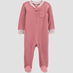 Carter's Just One You® Baby Girls' Floral Sleep N' Play - Pink 3M