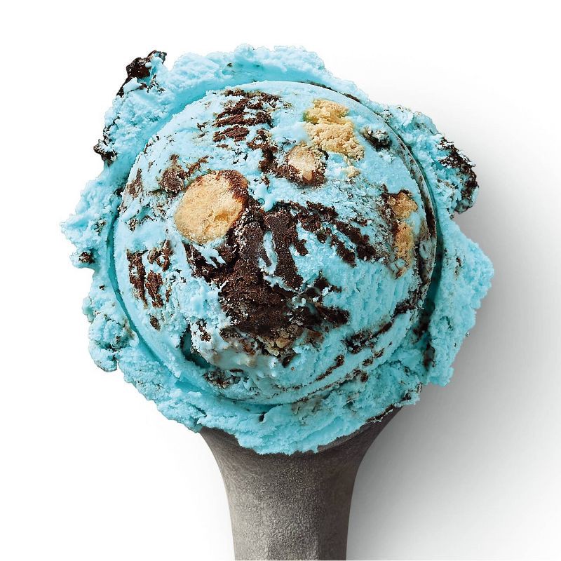 slide 4 of 4, Sea Monster Blue Cookie Ice Cream - 48oz - Favorite Day™, 48 oz