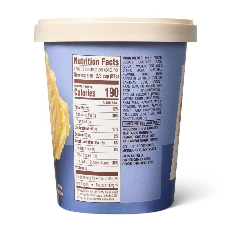 slide 2 of 4, Homemade Vanilla Ice Cream - 48oz - Favorite Day™, 48 oz