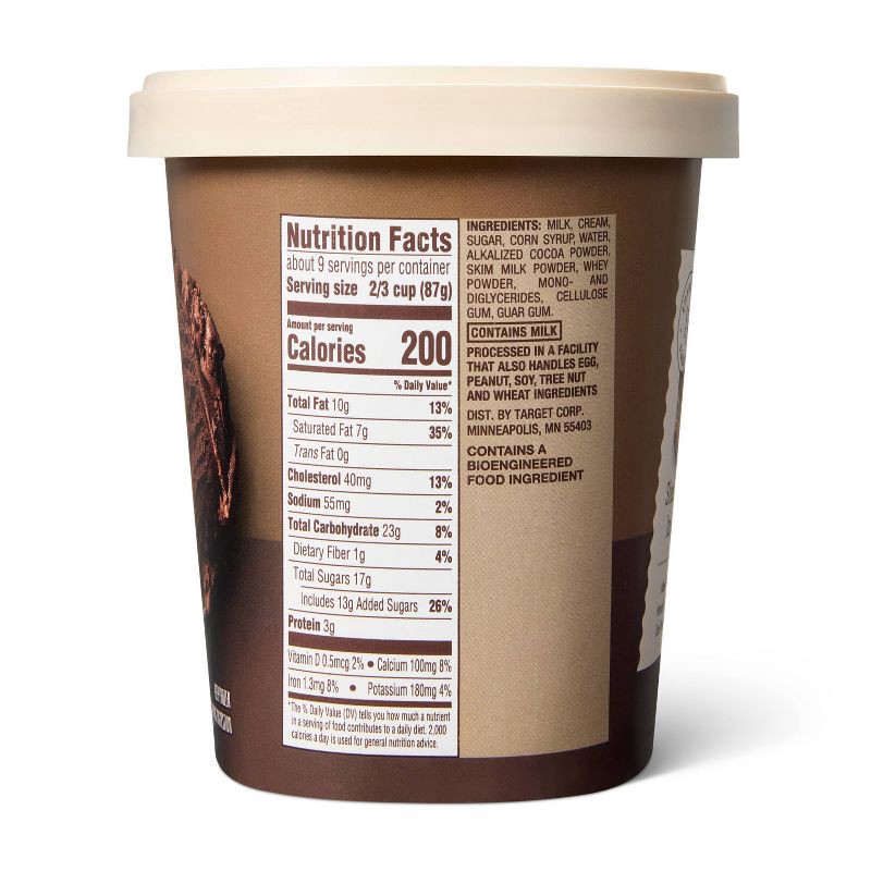 slide 2 of 4, Frozen Chocolate Ice Cream - 48oz - Favorite Day™, 48 oz