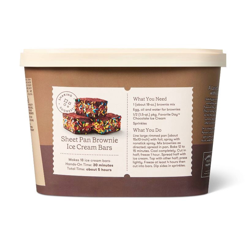 slide 3 of 4, Frozen Chocolate Ice Cream - 48oz - Favorite Day™, 48 oz