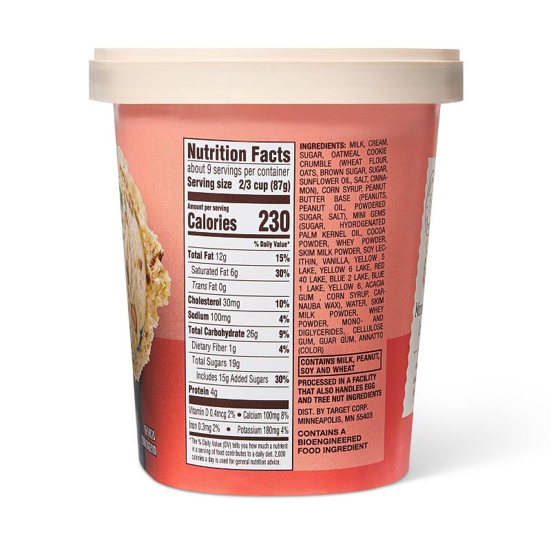 slide 2 of 4, Monster Cookie Ice Cream - 48oz - Favorite Day™, 48 oz