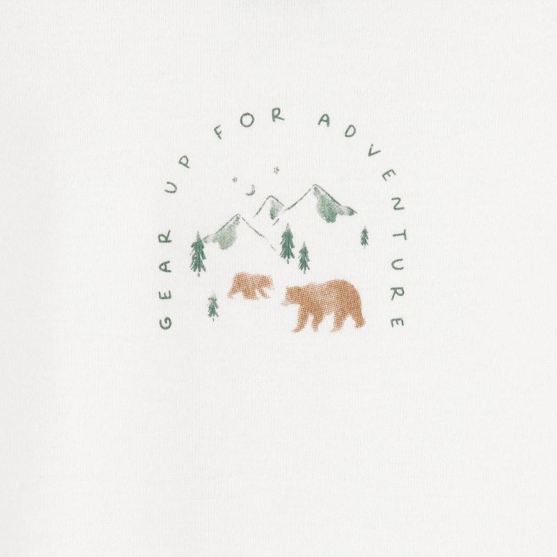 slide 6 of 7, Carter's Just One You® Baby Boys' 3pc Camo Sweatshirt with Long Sleeve Bodysuit and Jogger Pants Set - Green 18M, 3 ct