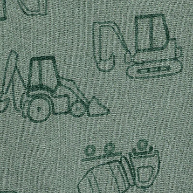 slide 4 of 5, Carter's Just One You® Baby Boys' Construction Long Sleeve Romper - Green 9M, 1 ct