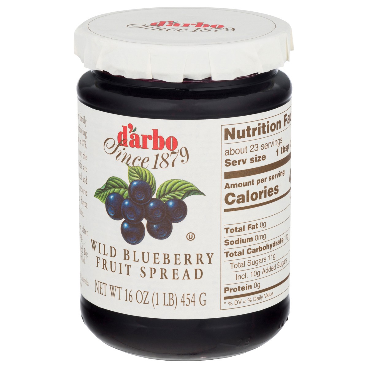 slide 3 of 11, d'Arbo Wild Blueberry Fruit Spread 16 oz, 16 oz