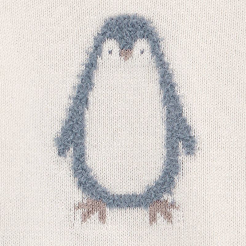 slide 3 of 5, Carter's Just One You® Baby Boys' 2pc Penguin Sweater Set - Gray 12M, 2 ct