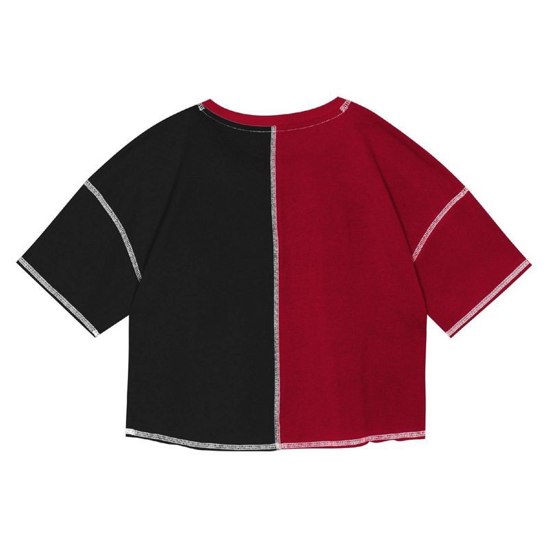 slide 3 of 3, NCAA Wisconsin Badgers Girls' Fashion T-Shirt -L, 1 ct