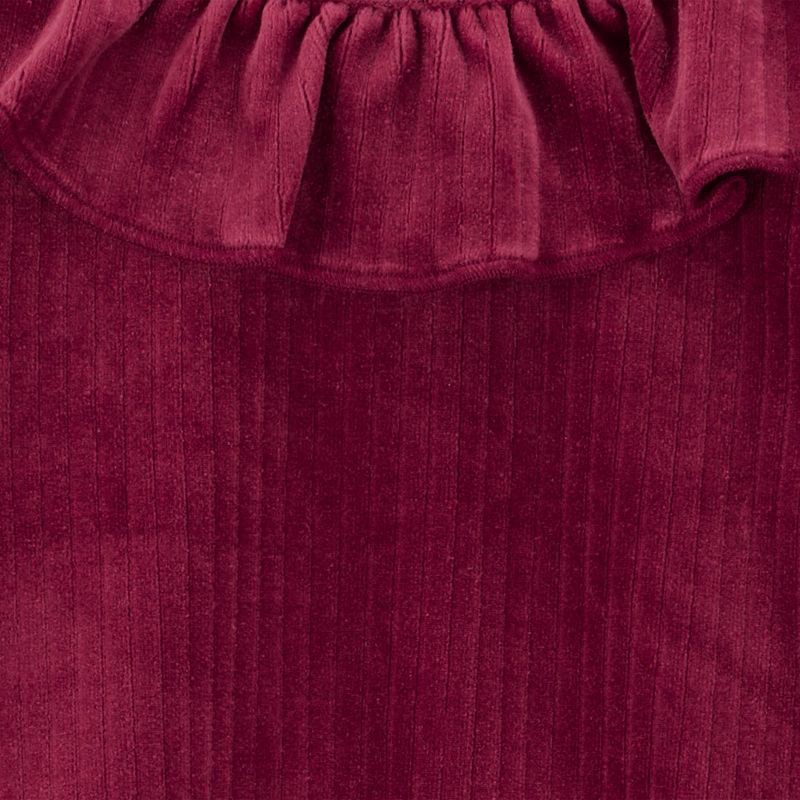 slide 2 of 4, Carter's Just One You® Baby Girls' 3pc Holiday Ruffle Tunic and Shorts Set with Tights - Red 9M, 3 ct