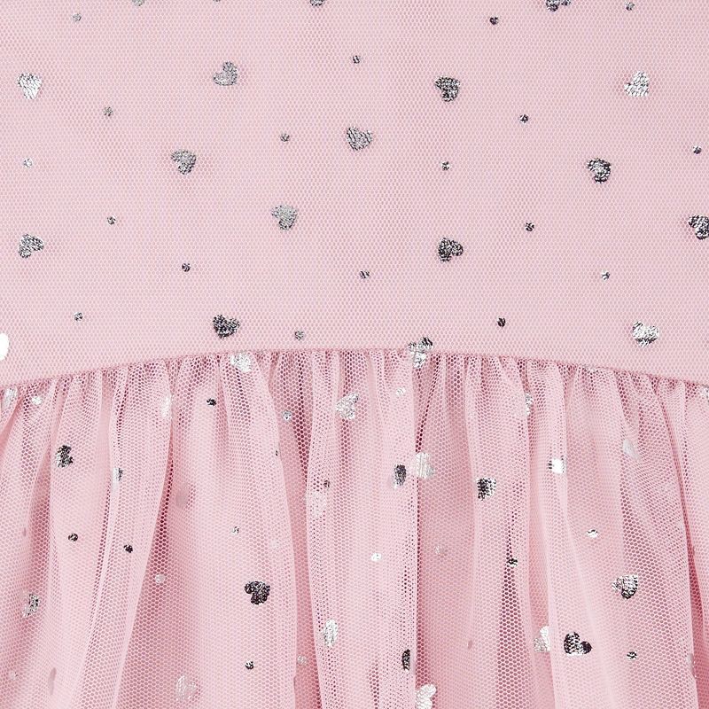 slide 4 of 5, Carter's Just One You® Baby Girls' 2pc Holiday Glittery Tulle Dress - Pink 18M, 2 ct