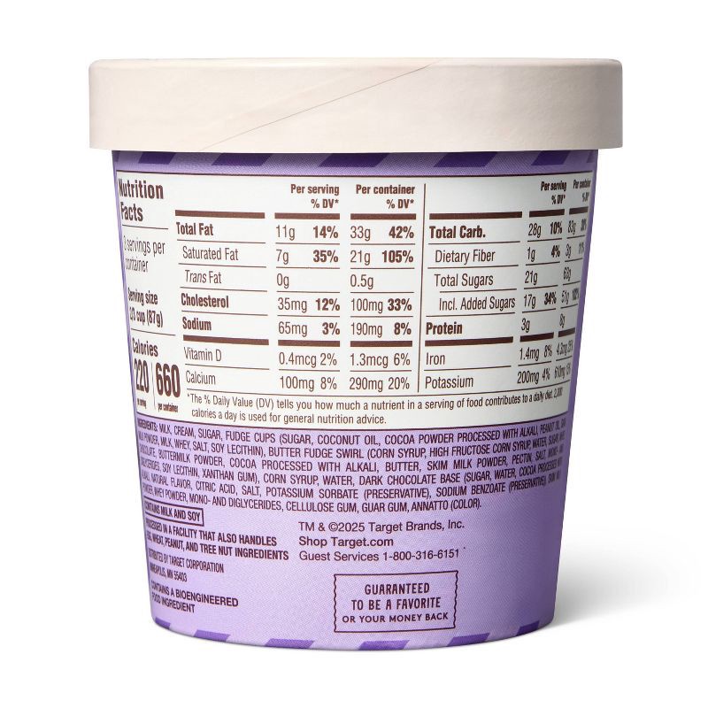 slide 2 of 3, Chocolate Ice Cream - 16oz - Favorite Day™, 16 oz