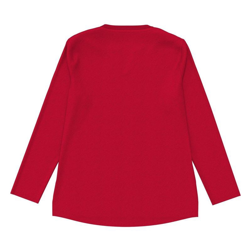 slide 2 of 3, NCAA Louisville Cardinals Girls' Long Sleeve Fashion T-Shirt - M, 1 ct
