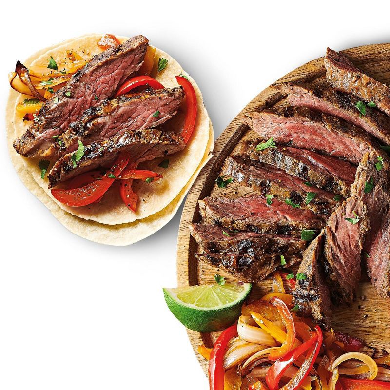 slide 3 of 4, Carne Asada Seasoned Beef Skirt Steak - 19.84oz - Good & Gather™, 19.84 oz