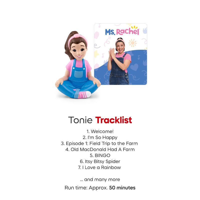 slide 6 of 8, tonies Ms. Rachel Toniebox 2 Starter Set - Cloud Pink, 1 ct