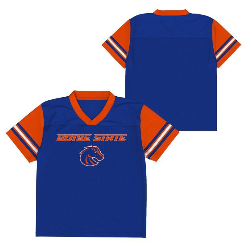 slide 3 of 3, NCAA Boise State Broncos Toddler Boys' Jersey - 4T, 1 ct