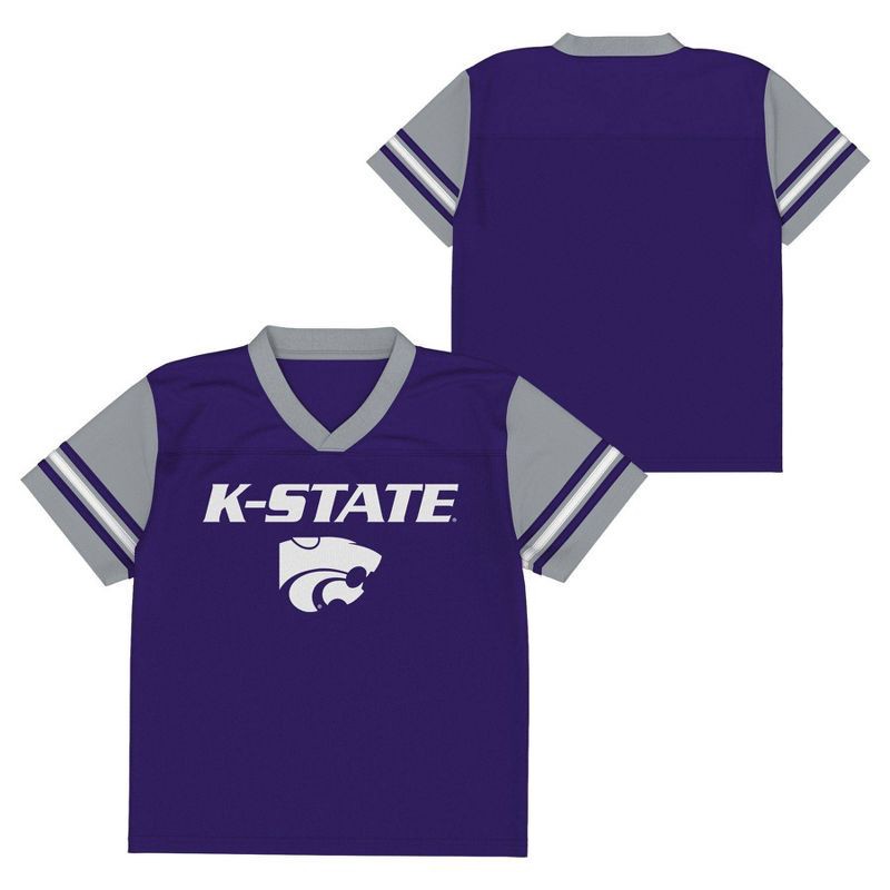 slide 1 of 3, NCAA Kansas State Wildcats Toddler Boys' Jersey - 4T, 1 ct
