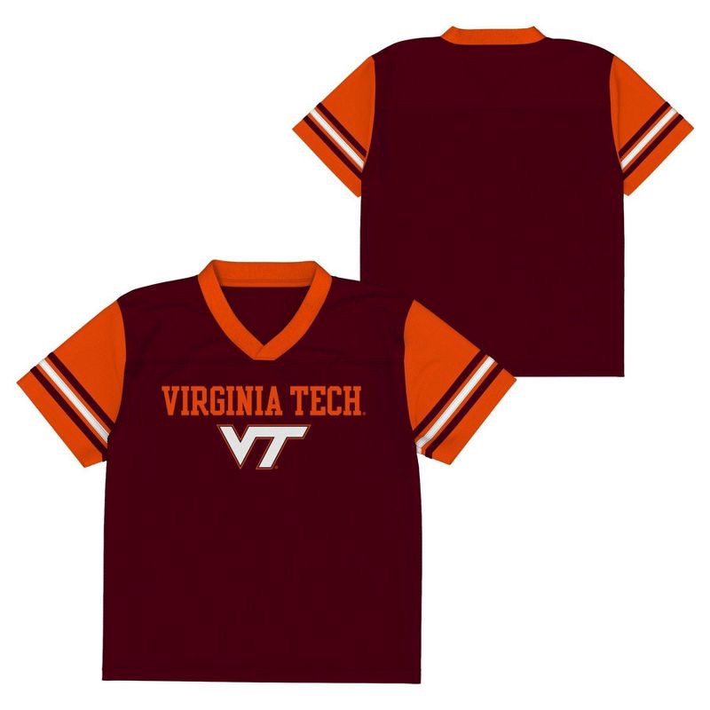 slide 1 of 3, NCAA Virginia Tech Hokies Toddler Boys' Jersey - 2T, 1 ct