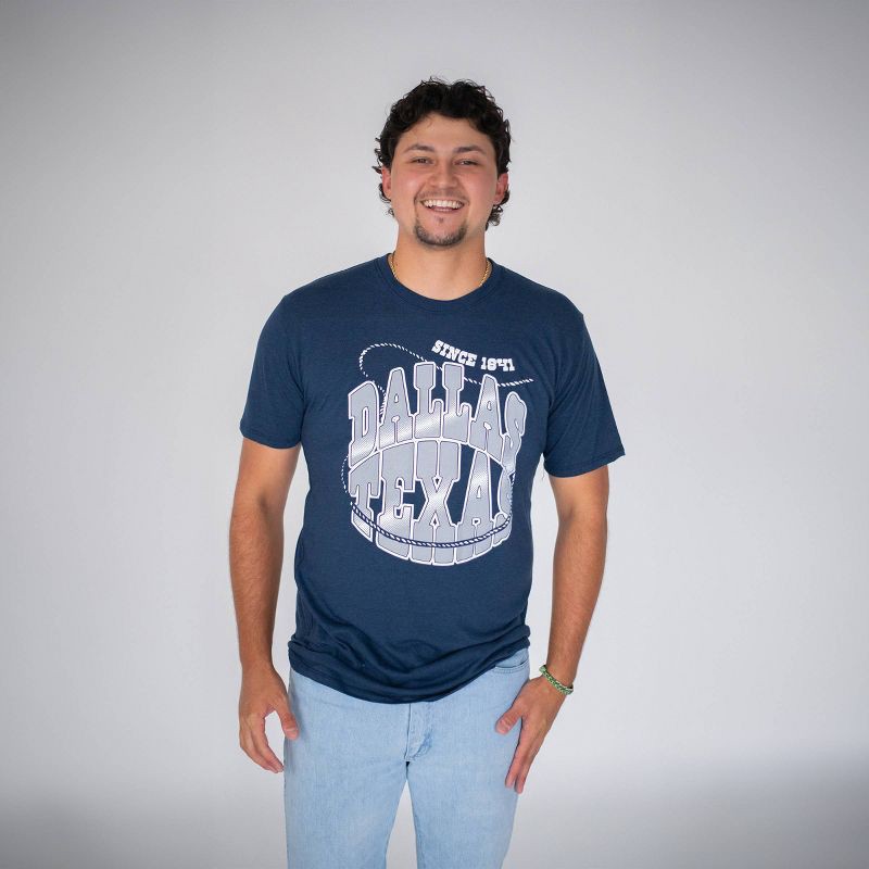 slide 2 of 4, Where I'm From Dallas Texas Core T-Shirt - L, 1 ct