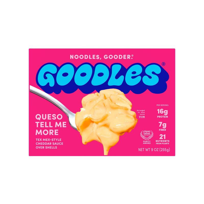 slide 3 of 4, Goodles Deluxe Queso Tell me More White Cheddar Liquid Mac and Cheese - 9oz, 9 oz