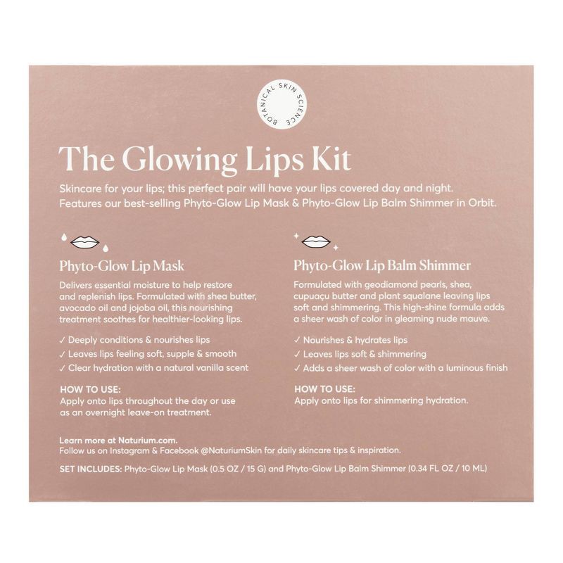 slide 4 of 4, Naturium Glowing Lips Gift Set - Orbit - 2ct, 2 ct